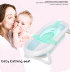 Baby Flotation Bath Cushion Infant Bath Seat Support Net Newborn Bathtub Mesh - Image 4