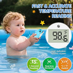 Baby Bath Thermometer for Newborn – Digital Bathtub Water Temperature - Image 3
