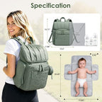 TOPEAST Diaper Bag Backpack, Large Travel Baby Bag - Image 2