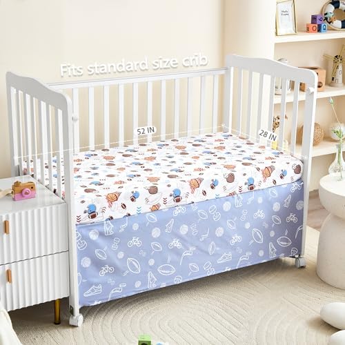3-Piece Crib Bedding Set for Boys - Image 4