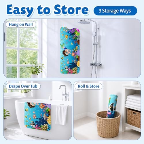 XIYUNTE Bath Mat for Tub Non Slip Bathtub Mat Non Slip 40x16 Baby Bath Mat - Image 6