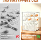 3‑Tier Clear Acrylic Baby Bottle Organizer - Image 4