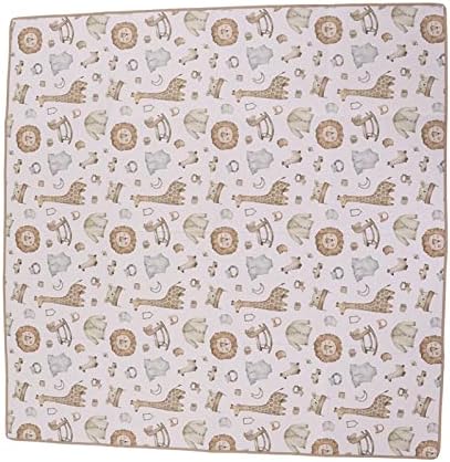 FTVOGUE Highchair Floor Mat Polyester Baby Dining Chair Mat 110 X 110cm Soft - Image 4