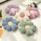 2Pcs Flower Pillow Cute Green Decorative Throw Pillows - Image 5