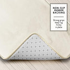 Clara Clark Bathroom Rugs, Velvet Memory Foam Bath Mat, Machine Washable Bath - Image 5