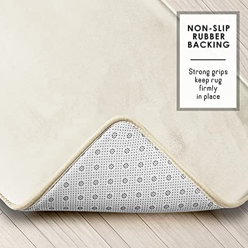 Clara Clark Bathroom Rugs, Velvet Memory Foam Bath Mat, Machine Washable Bath - Image 5