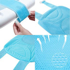 Baby Bath Seat Support Net Infant Bathing Support Mat Newborn Bath Tub Seat Mat - Image 6