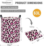 Baby Laundry Basket Baby Nursery Hamper Kids Laundry Basket Toy Storage Bin - Image 2
