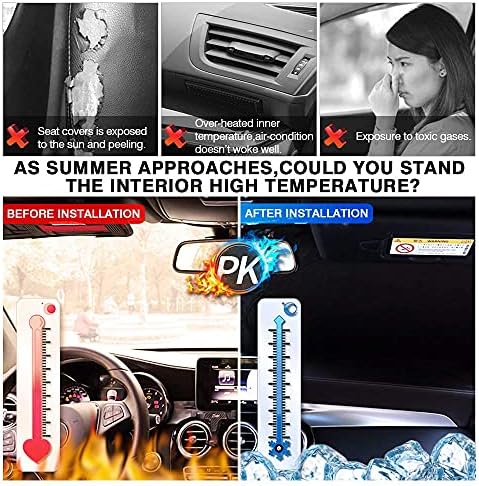 KUST Windshield Sun Shade for Honda Accord 2013-2015 2016 2017 Accessories - Image 4