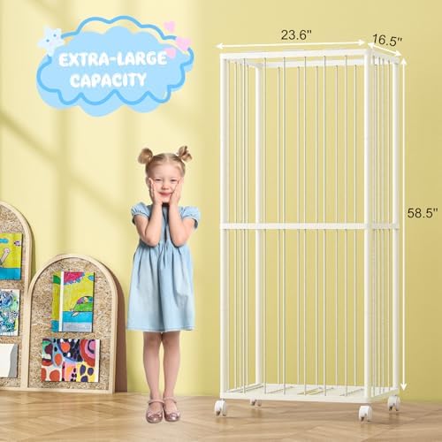 Stuffed Animal Storage Zoo Metal Toy Organizer 61x23.6x16.5in - Image 2