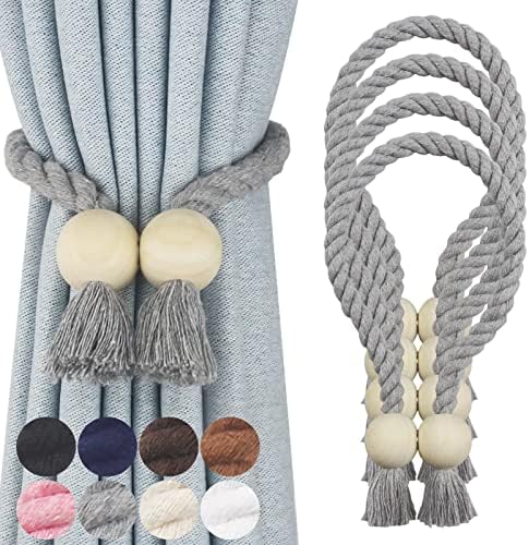 Magnetic Curtain Tiebacks Decorative Tie Back Drapes Holdbacks Nieffeiy by CurtianTiebacks