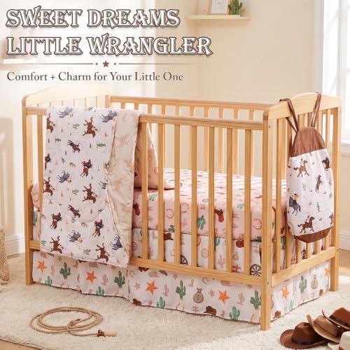 Hahafelt 4 Pieces Crib Bedding Set - Image 4