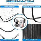 AURUZA 2 Pack TSA Approved Toiletry Bag, Travel Cosmetic Bag - Image 4