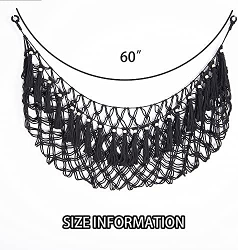YKBU Large Stuffed Animal Net or Hammock Macrame Toy Display Plush Toy Holder - Image 6