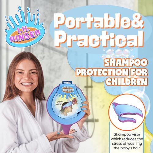 Shampoo Visor by Splash Guard, Comfort Seal Baby Bath Shampoo Shower Cap - Image 3