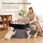 OIASKET 108L Cotton Rope Storage Basket - Image 5