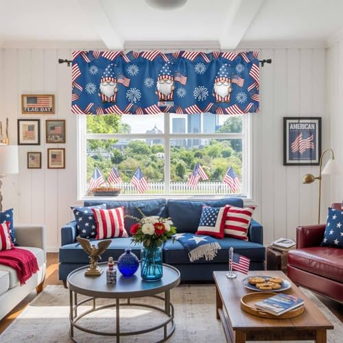 4th of July Kitchen Curtains Valances - Image 4
