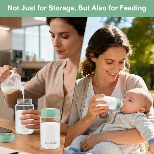 2PCS Breastmilk Storage Bottle, BPA Free Wide-Neck Spectra Bottles - Image 5