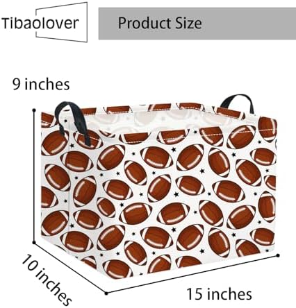 Rectangular Football Basket Kids Baby Storage Basket Cute Kids Toy Storage Bin - Image 6