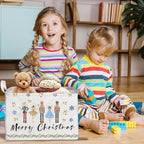 Christmas Storage Basket with Handles, Nursery Organization, Waterproof Toy Box - Image 5