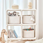 R RUNKA 3 Pack Storage Basket for Cabinet and Toy Organization - Image 7