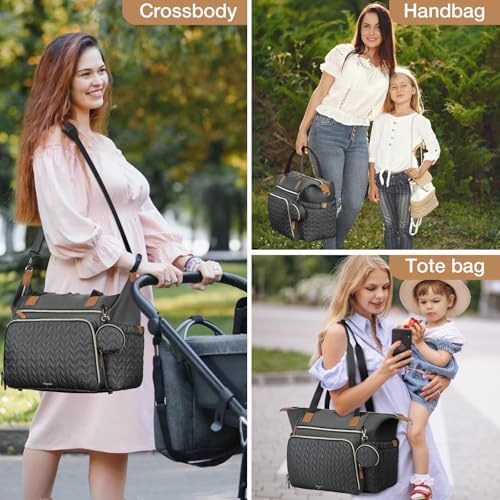 Diaper Bag Tote, Large Baby Hospital Bag - Image 2