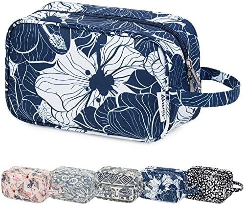 Narwey Travel Toiletry Bag for Women, Dopp Kit Men, Medicine Bag by Narwey