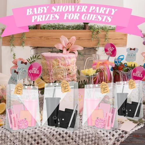 6 Sets Baby Shower Prizes for Women and Men Nail Clippers Mirror Bottle Opener - Image 5