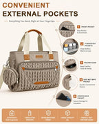 FHELAD Diaper Bag Tote, Baby Shower Gifts - Image 5