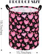 MAIZMZ Girls Storage Basket Kids Hamper Storage Bins Organizer Toy Box Large - Image 2