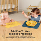 KeaBabies 2pk Silicone Placemats - Image 6