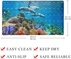Shower Mat Bathtub Mat, 26.8x15.1 inch, Non-Slip Bath Mat - Image 4