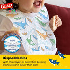 Glad for Kids Disposable Paper Bibs - Image 2