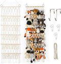 42cm Wide Over The Door Stuffed Animal Storage- 5-Tier Stuffed Animal Hammock by Qoroos