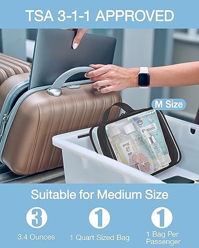 BAGSMART Clear Toiletry Bag - Image 6