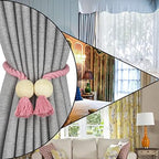 Magnetic Curtain Tiebacks Decorative Tie Back Drapes Holdbacks Nieffeiy - Image 6