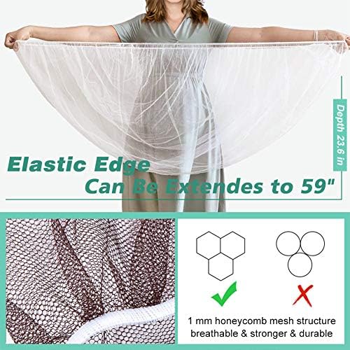 Sysmie 2 Pack Baby Stroller Mosquito Net, Durable Mesh Protection - Image 2