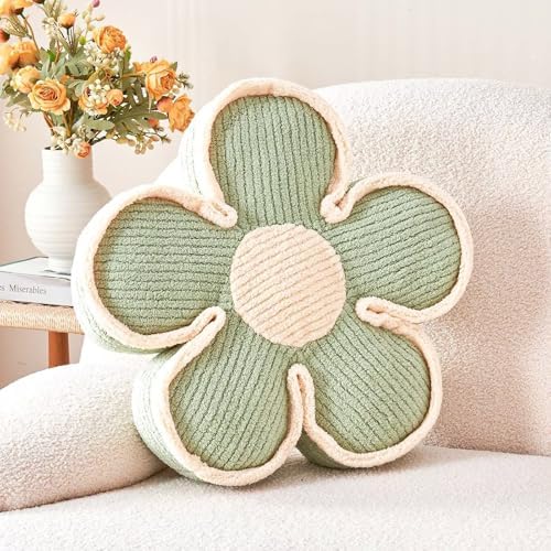 Kcvvcr Flower Pillow, Soft Shaped Floor Cushion, Decorative Throw Pillow by Kcvvcr