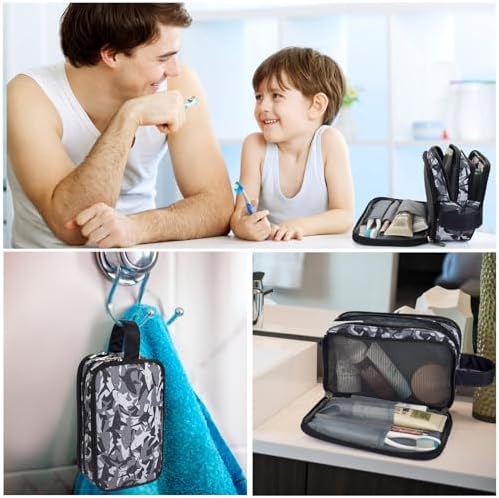 Kids Toiletry Bag for Boys, Travel Toiletry Bag for Little Young Boys - Image 6