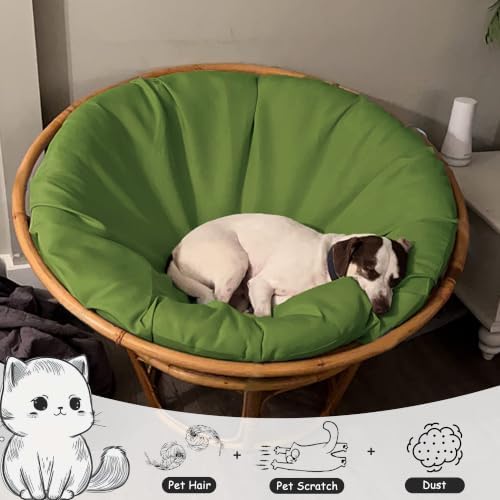Papasan Cushion Cover Only, 50in Outdoor Indoor Papasan Chair Cushion Cover - Image 5