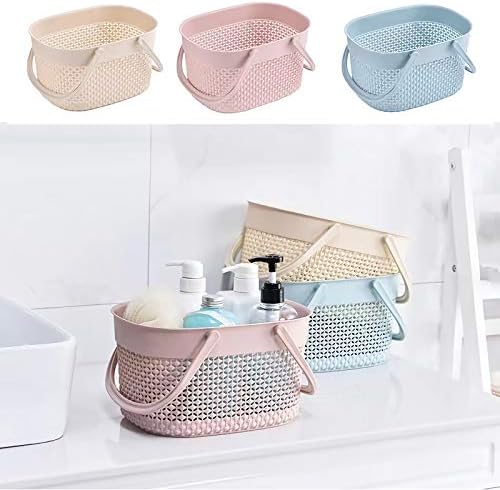 rejomiik 2 Pack Portable Plastic Shower Caddy Basket - Image 4