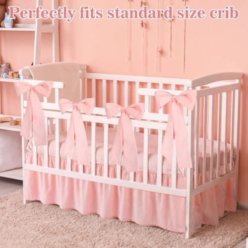 Smoothnovelty Pink Crib Bed Skirts - Image 5