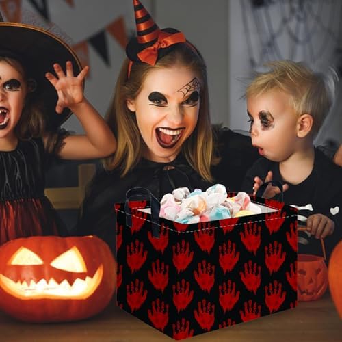 Halloween Ghost thriller basket, Empty Halloween basket, Horror and thriller - Image 4