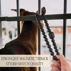 Magnetic Curtain Tiebacks 4 Pieces: Strong Magnets Closure, Boho Curtain - Image 6