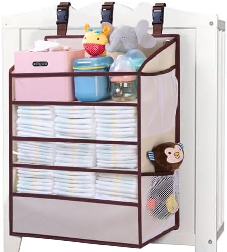 WishJazz XL Hanging Diaper Caddy Organizer by WishJazz