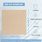 Hargiis Non Slip Shower Mat, Anti Slip Bath Mat, Quick Drying Bath Tub Mats - Image 2