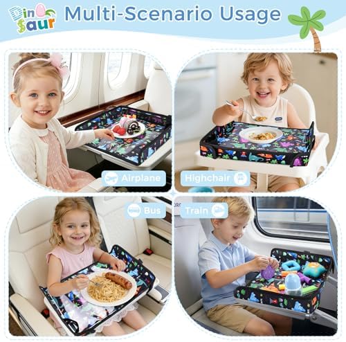 COOLBEBE Airplane Tray Table Cover, Foldable Travel Tray Cover - Image 2