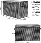 Large Toy Storage Box Chest for Kids, Sturdy Toy Box Bin Baskets - Image 4