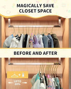 50pcs Slim Clear Toddler Hangers - Image 5