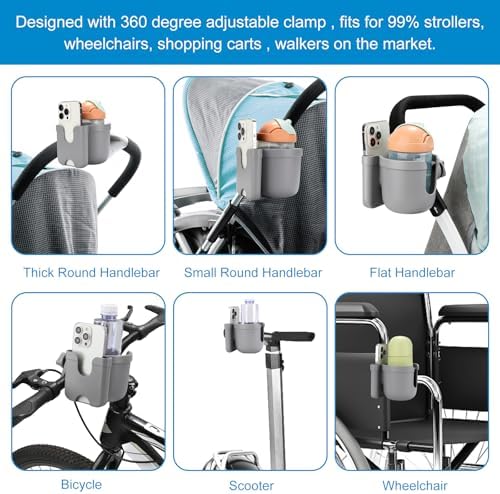 Accmor Stroller Cup Holder - Image 7